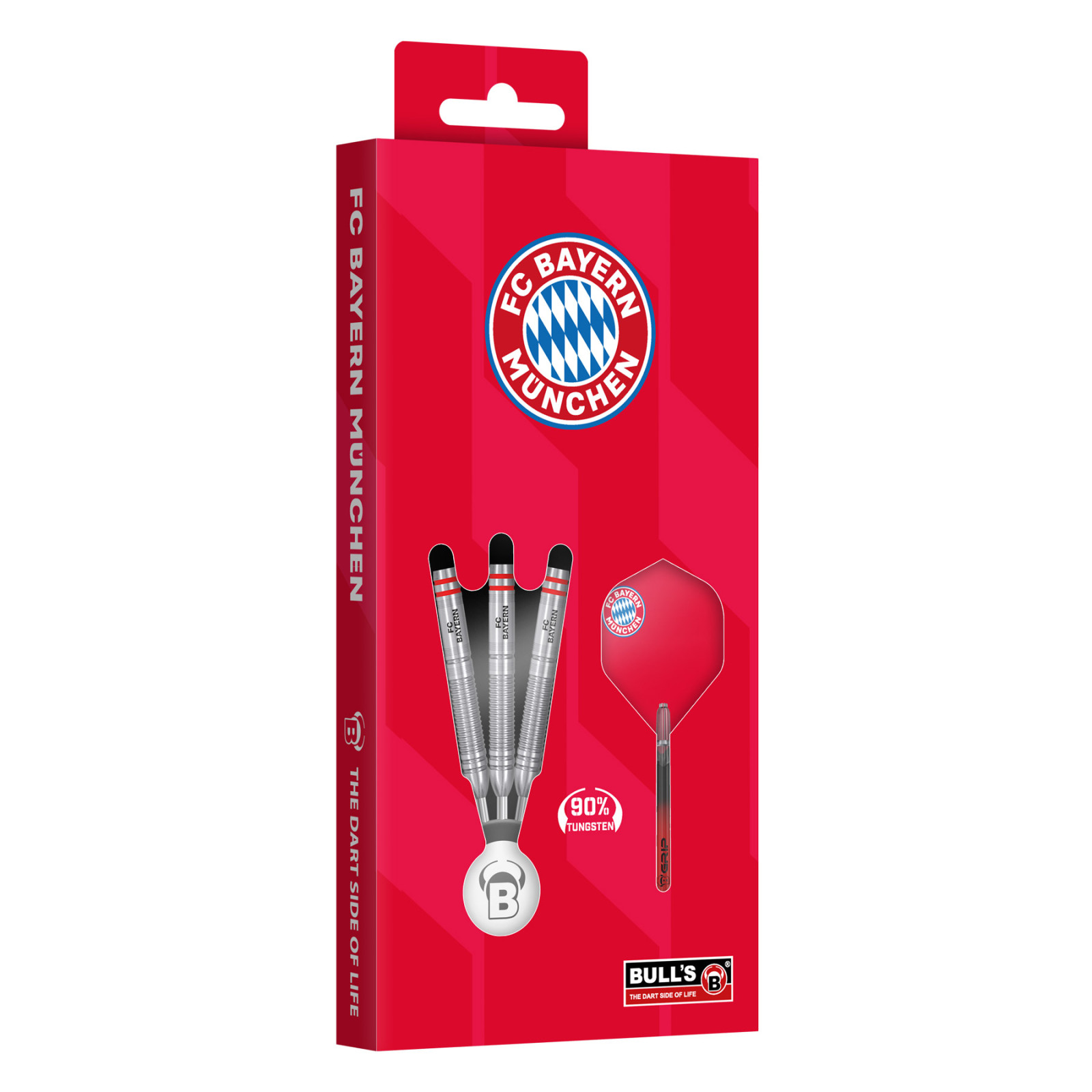 BULL'S FC Bayern München Steel Dart, 22g., 90% Tungsten – Bild 4