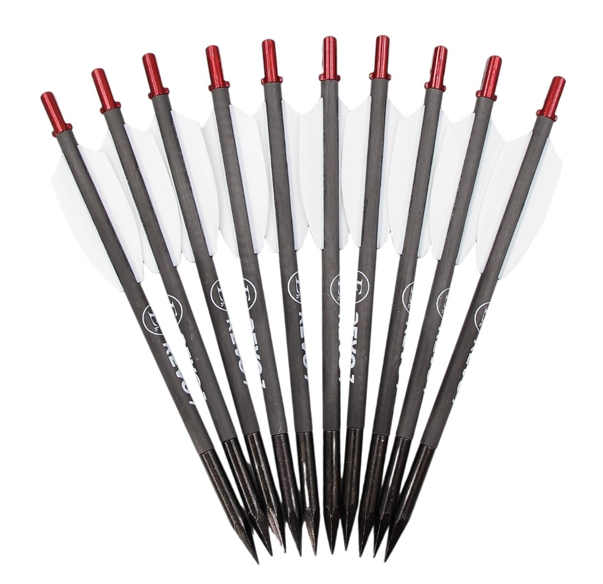 Ek-Archery Bodkinbolzen für REVO 7 & REVO 12, Carbon, bis 120lbs.