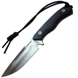 Enforcer Einsatzmesser FDF mit Nylonscheide,22cm, Schwarz