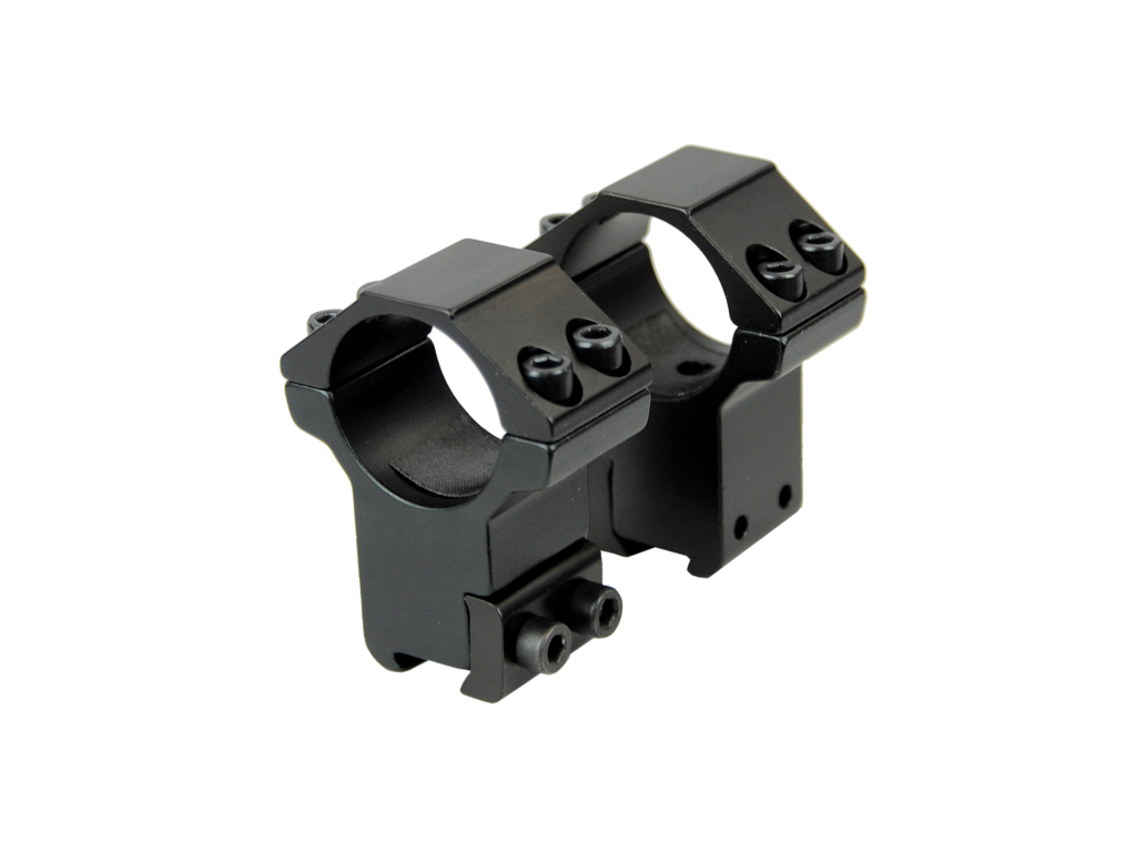 First Strike 11mm, Hochmontageringe, 1" Durchmesser, Aluminium