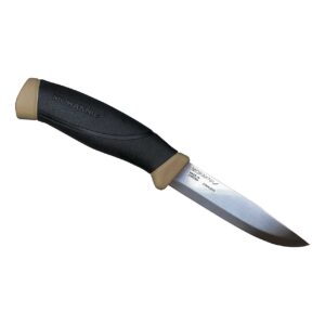 Morakniv COMPANION DESERT Feststehendes Messer mit Gummi Griff