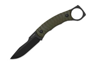Kizer Billy Bones AEB-L Green G10 PVD, feststehendes Messer