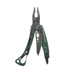 Leatherman Tool Skeletool CX, 7 Werkzeuge, ohne Tasche, grün schwarz