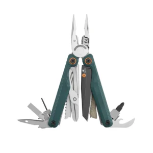 Leatherman Tool Wave Alpha, 18 Werkzeuge, MagnaCut Klinge, Cascadia Grün