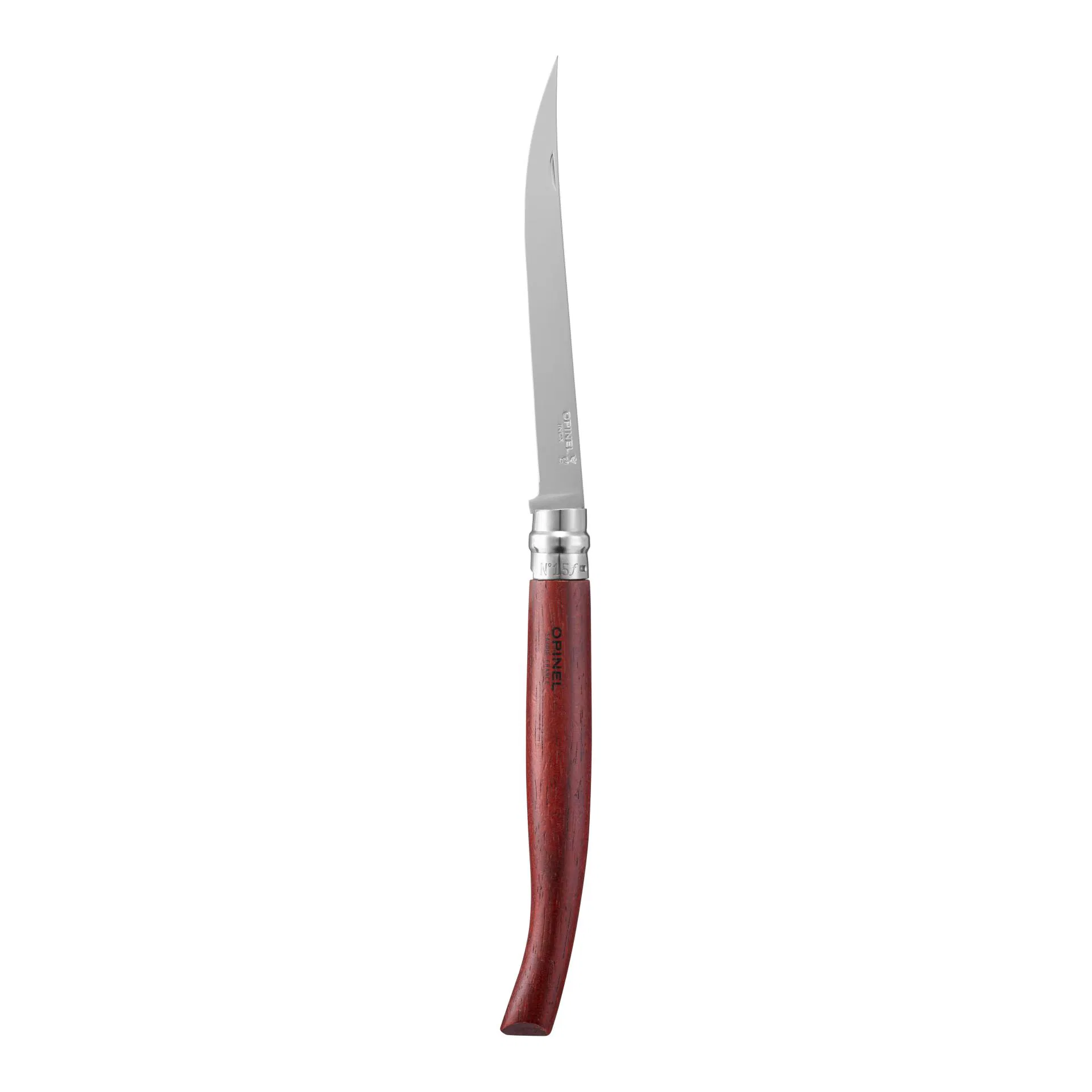 Opinel Filetiermesser EFFILE No 15, Padoukholz, Edelstahl