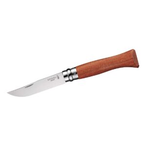 Opinel Taschenmesser mit Bubingaholzgriff, No 06, rostfrei