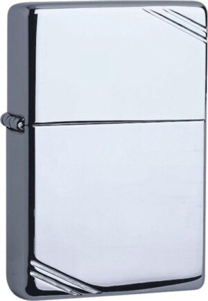 ZIPPO Benzinfeuerzeug "Vintage Chrome" in silber