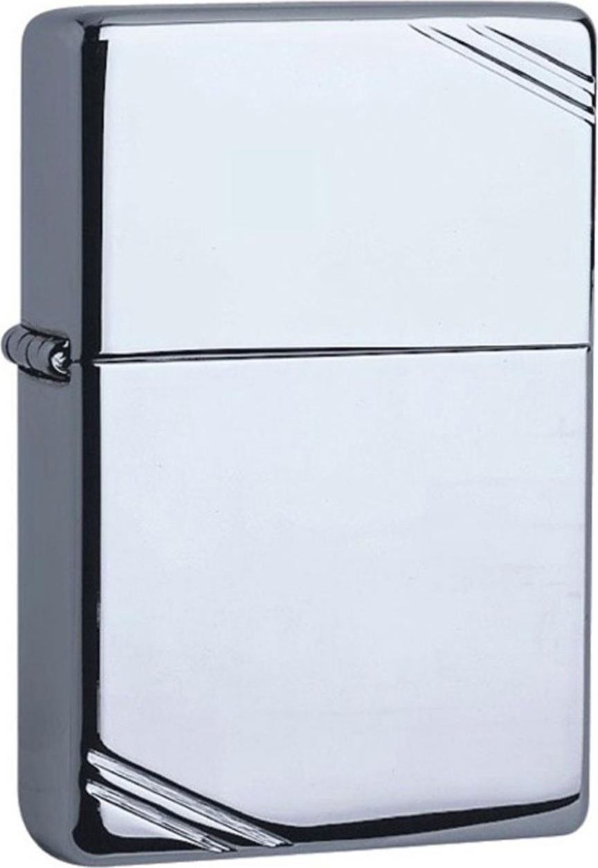 ZIPPO Benzinfeuerzeug "Vintage Chrome" in silber