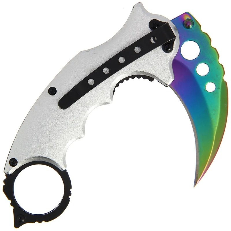 Anglo Arms Rainbow Dragon, Karambit, Hosenclip – Bild 3