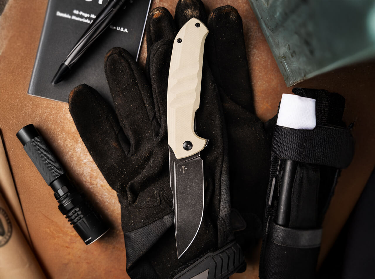 Böker Plus Barchan, Einhandmesser, Hosenclip – Bild 7