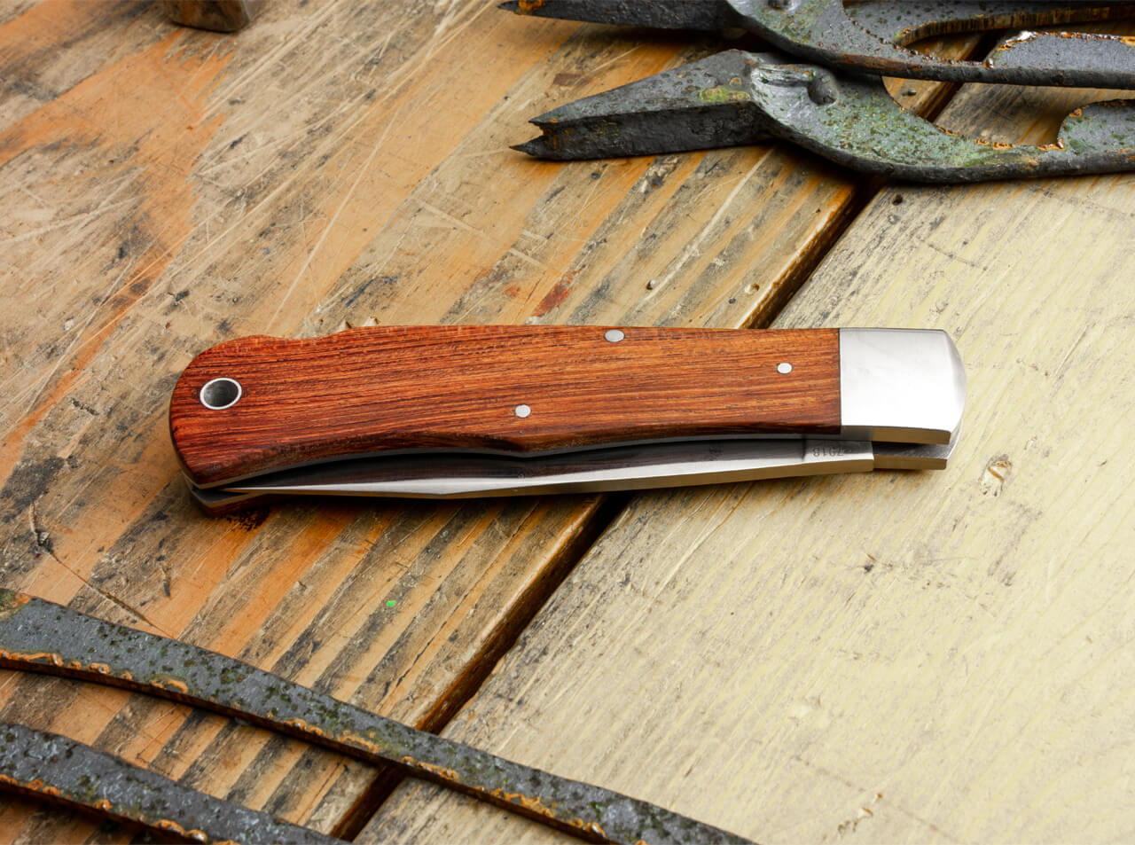 Böker Plus Lockback Bubinga, Taschenmesser, Nagelhau – Bild 7