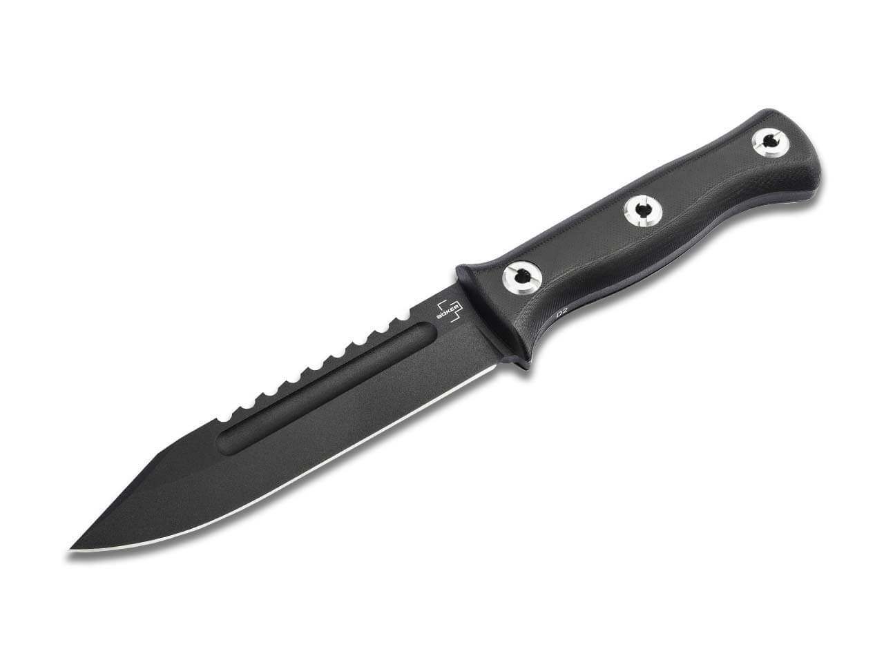 Böker Plus Pilot Knife 2.0, feststehendes Messer, D2 Stahl