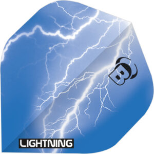 BULL'S Lightning Blau Flights, A-Standard, 100 Micron