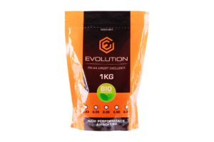 Evolution High Performance Airsoft BIO BBs, 6 mm 0,25 g, 4.000 Stück