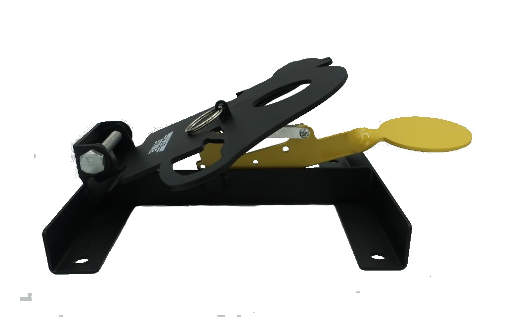First Strike Silhouette Ratte, Metall Klappfallscheibe, Kugelfang – Bild 6