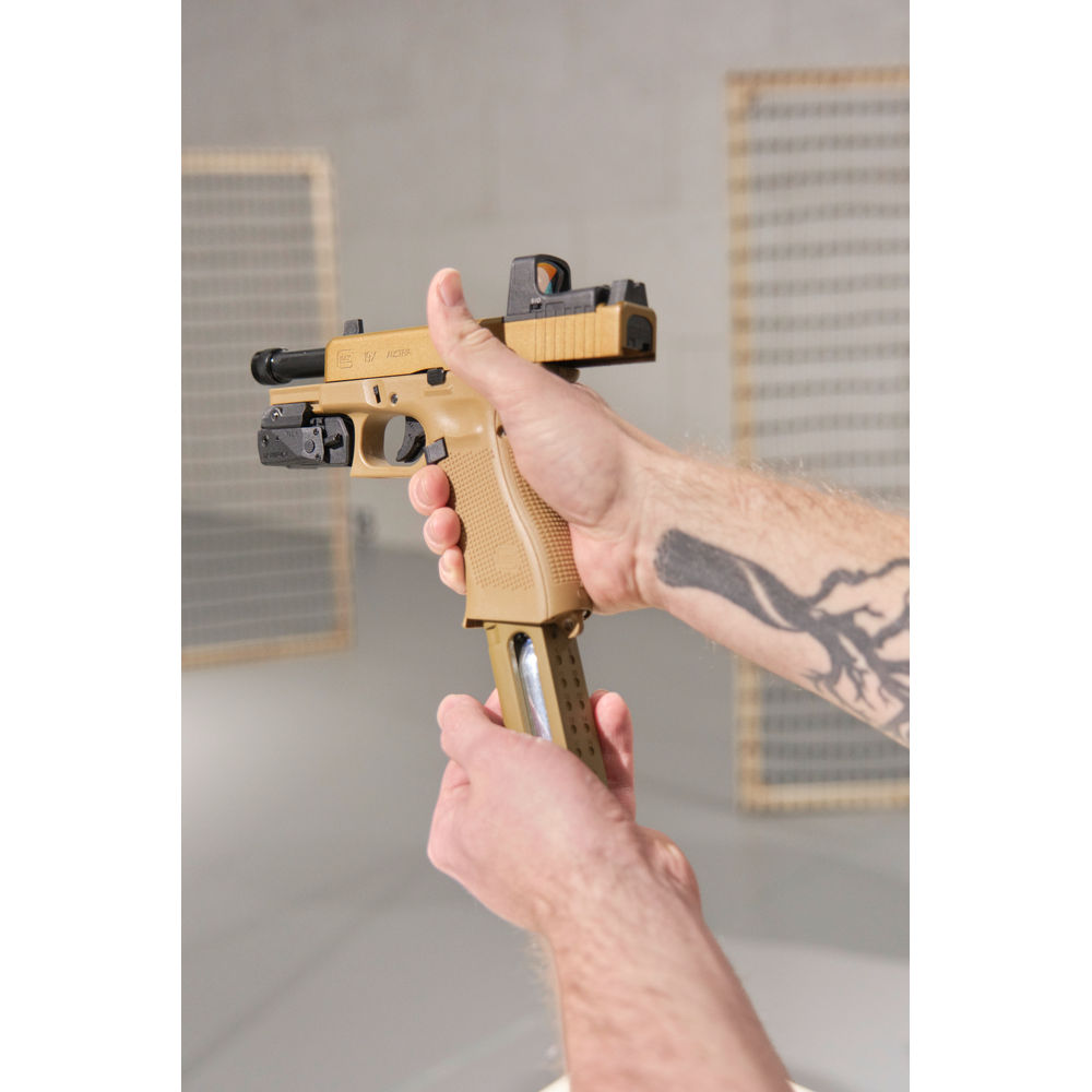 GLOCK 19X MOS, cal. 6 mm BB, CO2, < 1,0 J, Coyote – Bild 9