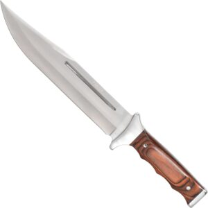 Haller Bowie Shiny, Holzgriff, Lederscheide
