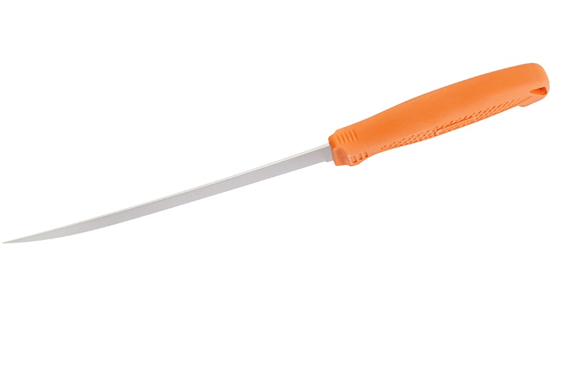 Filetiermesser, Klassik, Orange, Large, Scheide – Bild 3