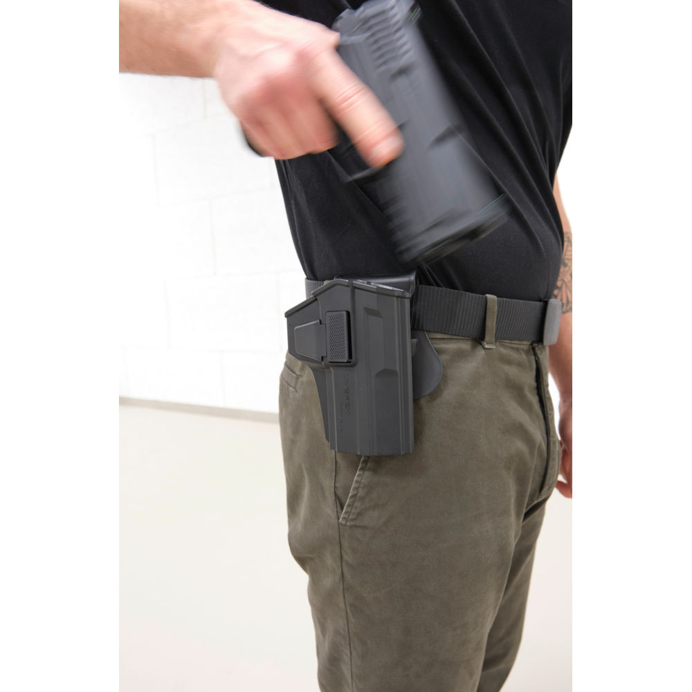 Umarex Polymer Paddle Holster, Rechtshänder, für Impax P68 / Secure 68P – Bild 9