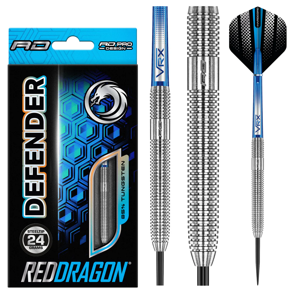 Red Dragon Darts Defender 2, Steeldart, 24g, Tungsten