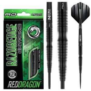 Red Dragon Darts Razor Edge Extreme, Steeldart, 22g, Tungsten