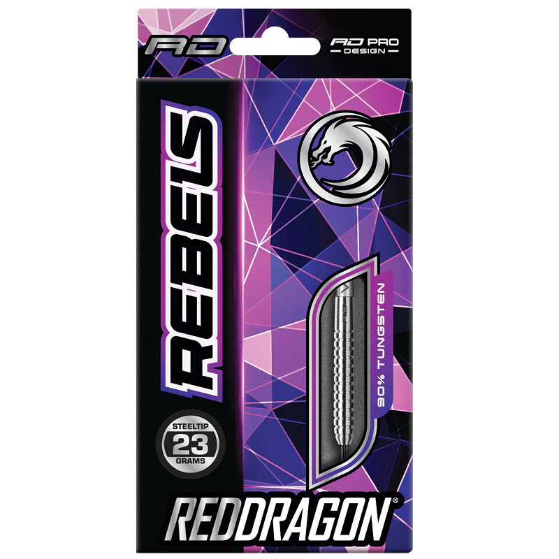Red Dragon Darts Rebels, Steeldart, 23g, Tungsten – Bild 6