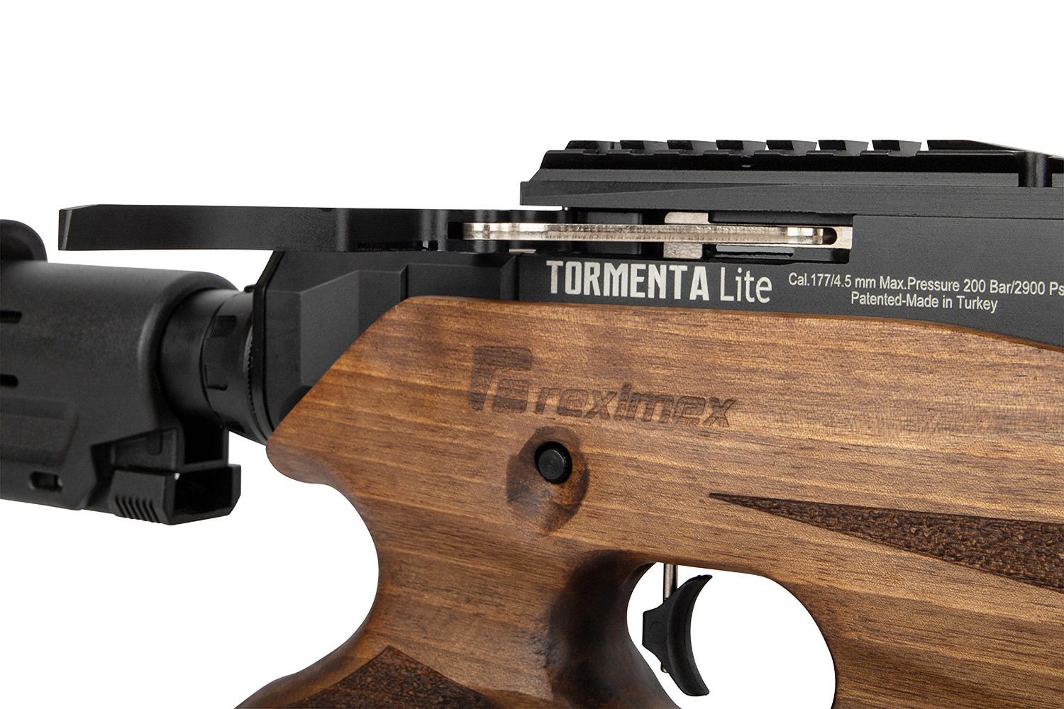 Reximex Tormenta Wood Lite, 4,5mm (.177), Druckluft Pressluft, PCP – Bild 9