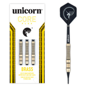 UNICORN Softdarts Core Plus, Messing, 18g., Gold
