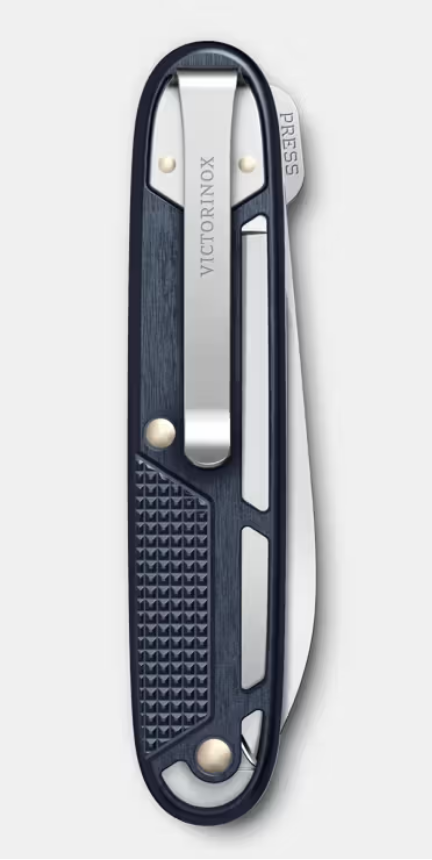 Victorinox Taschenmesser Onefold Alox mit Clip, Blau – Bild 3