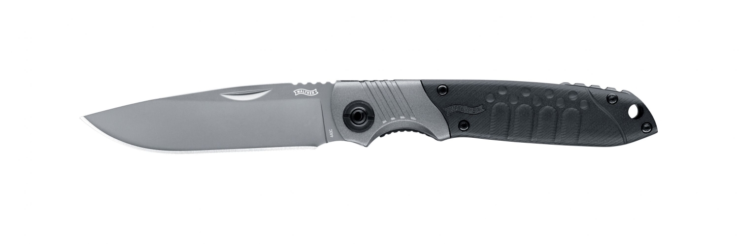 Walther EDK 440C Taschenmesser mit GFK-Griffschalen und Futteral