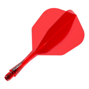 Winmau Fusion Flight-Shaft-System, No.6, Rot, Short (22 mm)
