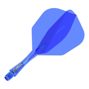 Winmau Fusion Flight-Shaft-System, No.6, Blau, Short (22 mm)