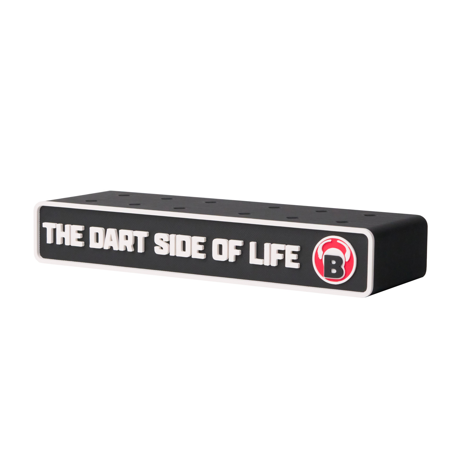 BULL'S Darthalter, 4 Satz Dart, eckig, schwarz