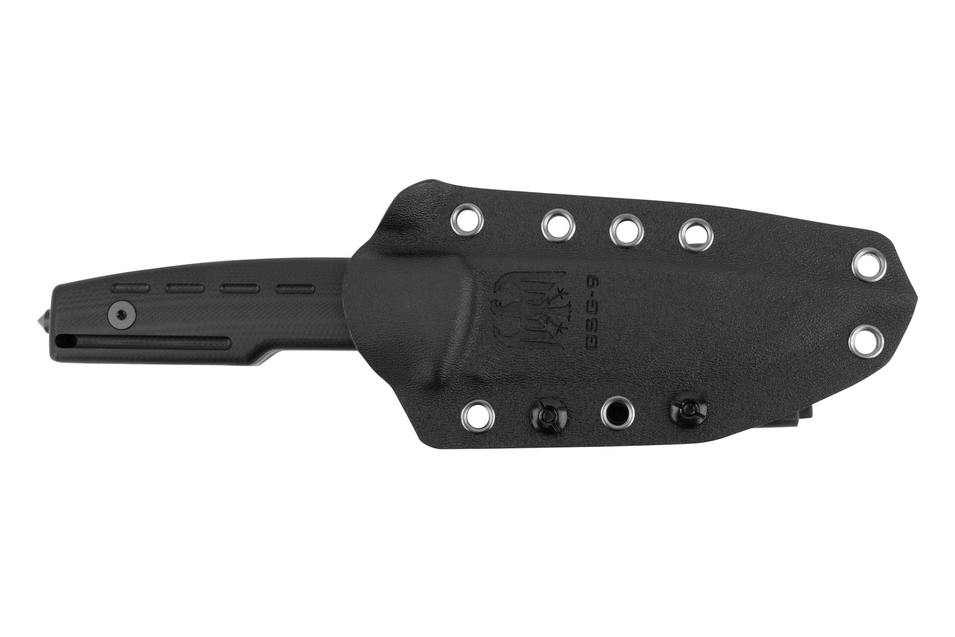 GSG-9 Einsatzmesser EM2, Glatte Klinge, Kydexscheide – Bild 3