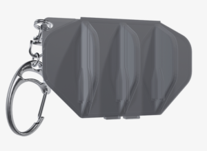 L-Style Flight-Case, Aufbewahrungsdose mit Anhänger, Schwarz