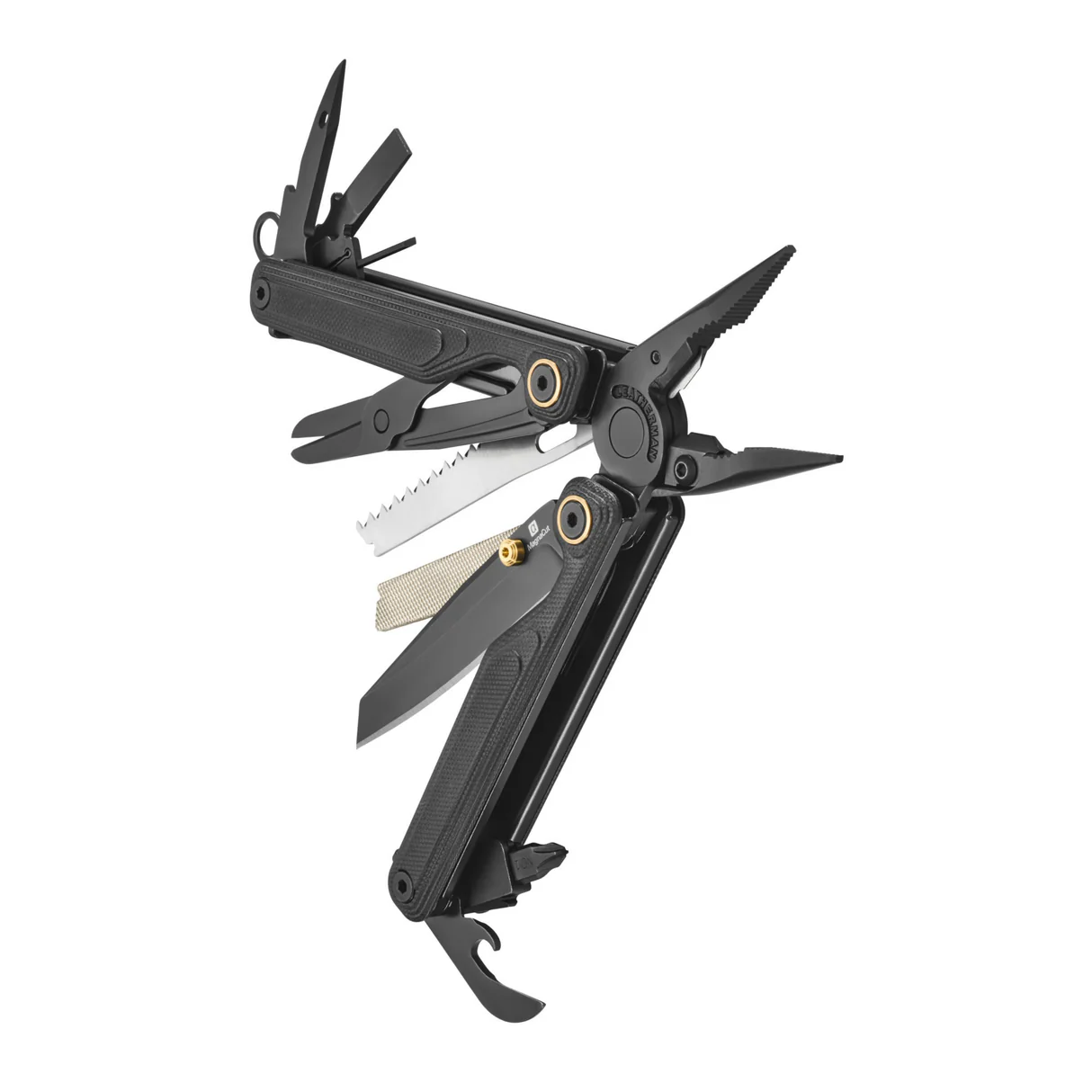Leatherman Tool Wave Alpha Bundle, 18 Werkzeuge, +20 Bits, Obsidian, ohne Tasche