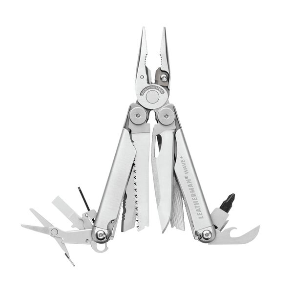 Leatherman Tool Wave Plus Silber mit Tasche