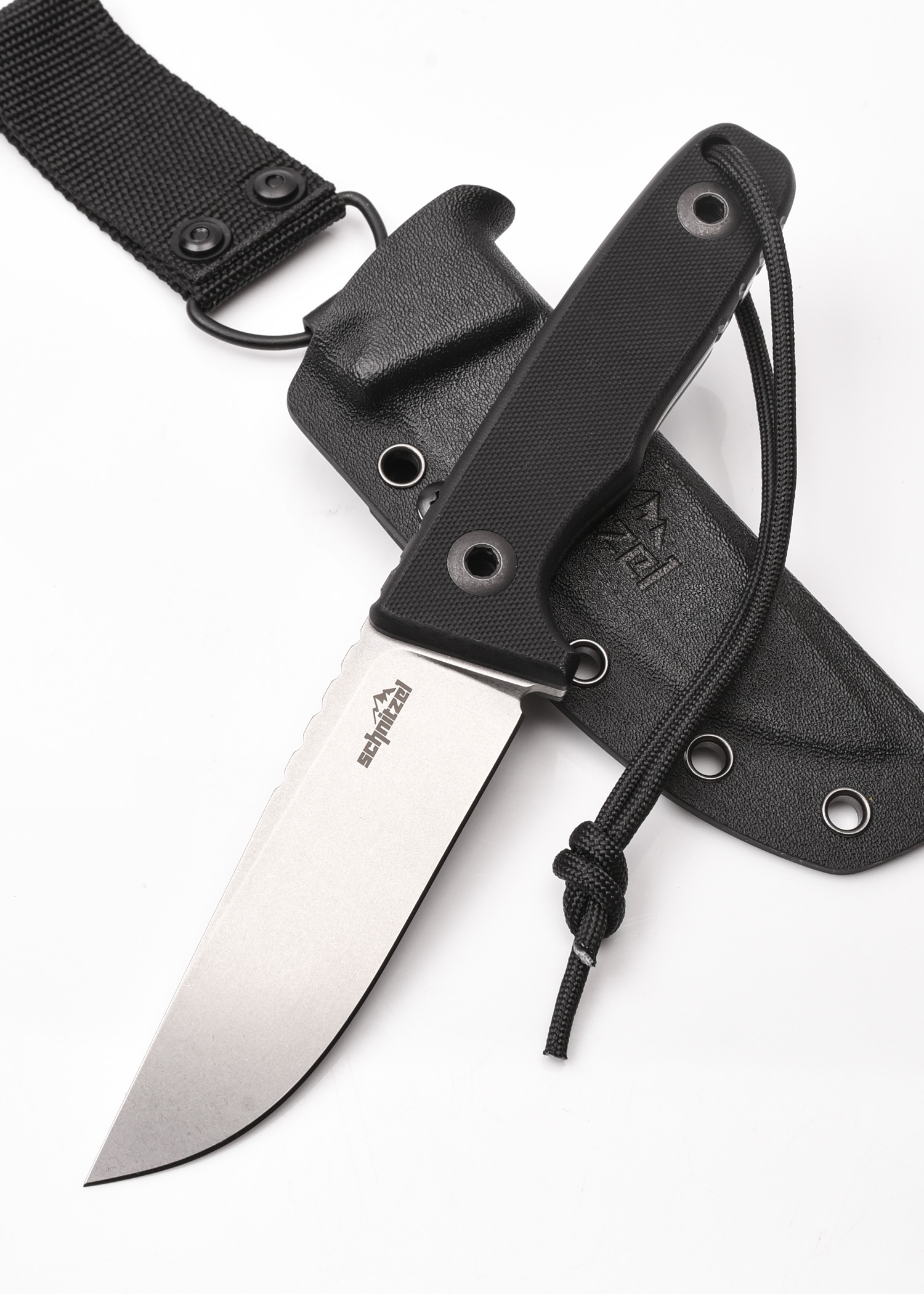 Schnitzel TRI feststehendes Outdoormesser, G10, schwarz – Bild 5
