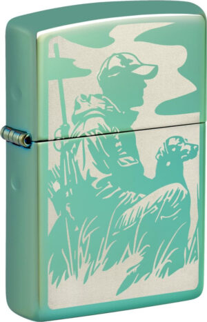Zippo Benzinfeuerzeug, Duck Hunting, Grün