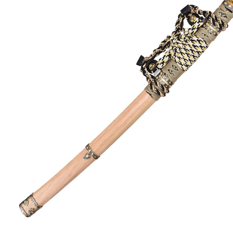Amont Dekoratives-Katana mit Holzscheide, Stahlklinge – Bild 3