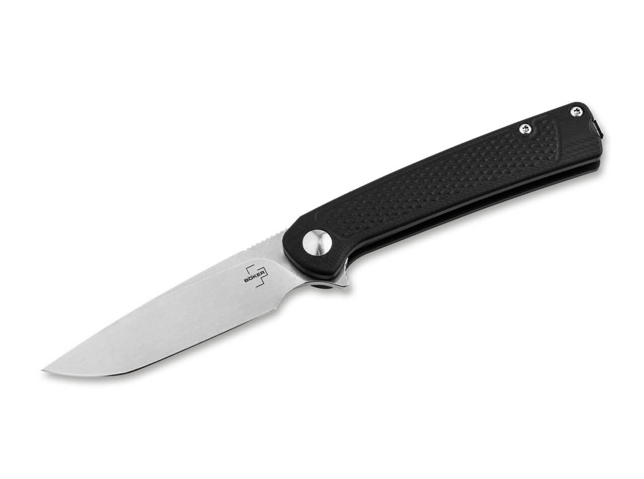Böker Plus Fire Ant Black Flipjoint Einhandmesser mit Hosenclip