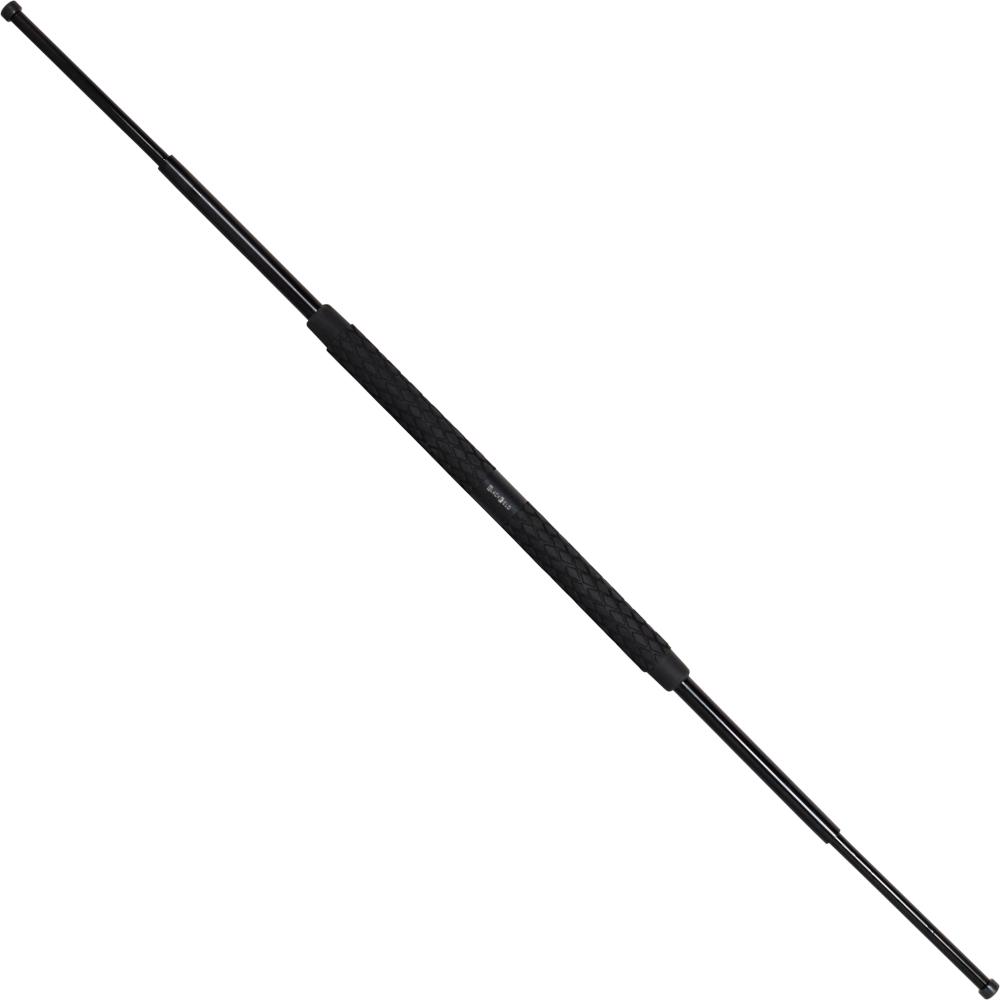 Blackfield Doppelschlagstock aus Stahl, 2x21", 40/106cm, 2 teilig zerlegbar, Schwarz