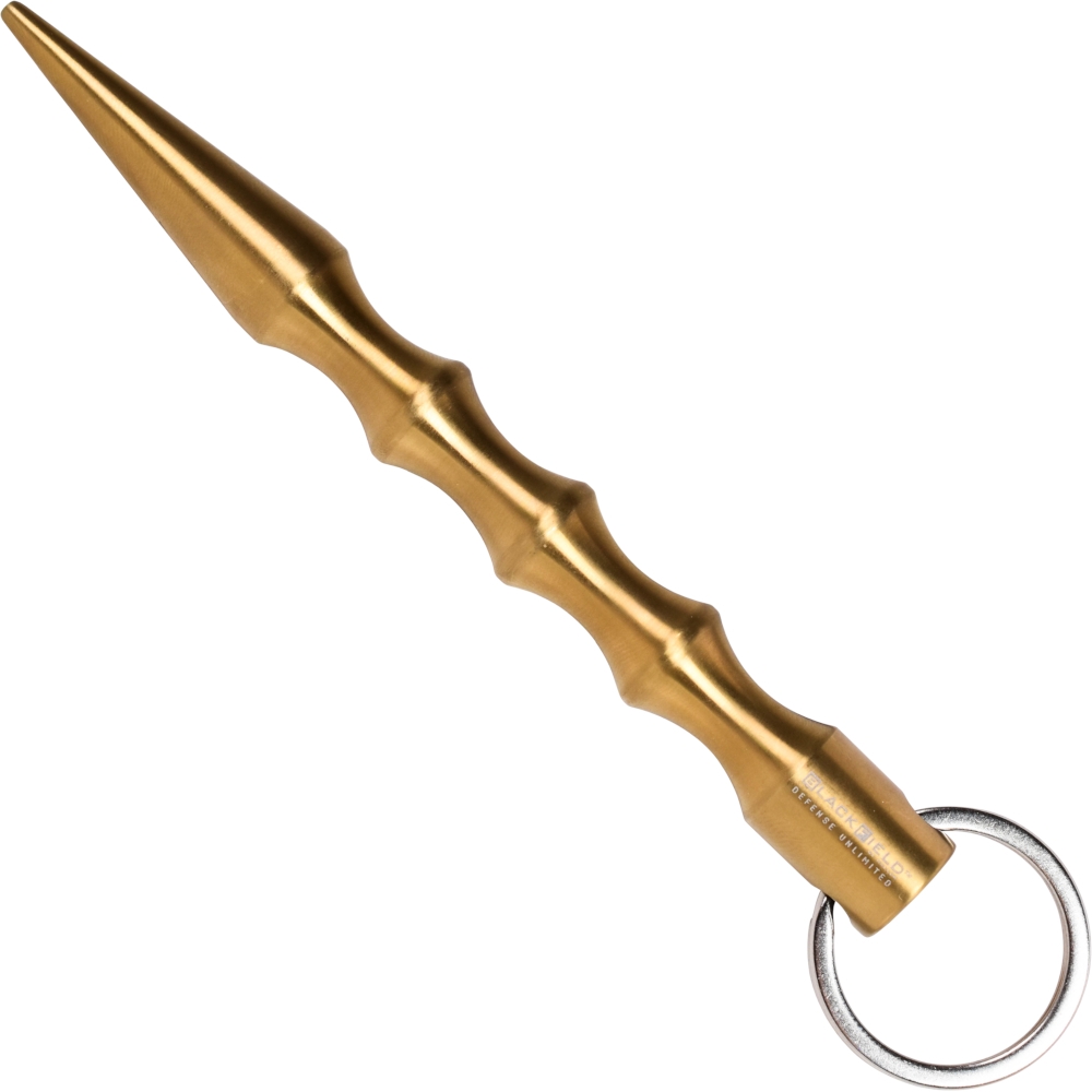 BlackField Kubotan, Edelstahl, Gold