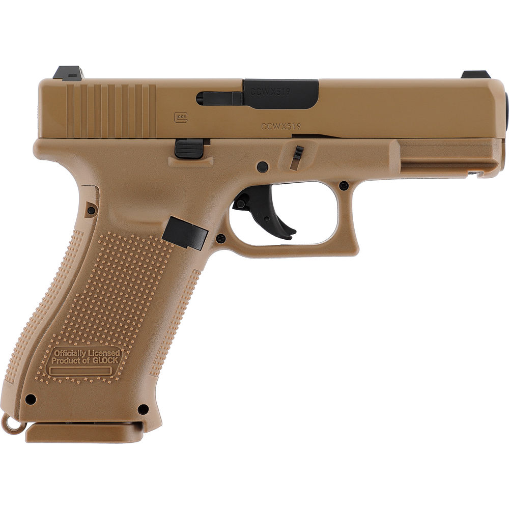 GLOCK 19X, cal. 4,5 mm (.177) BB, CO2, E<3,0 J, Coyote, NBB – Bild 3