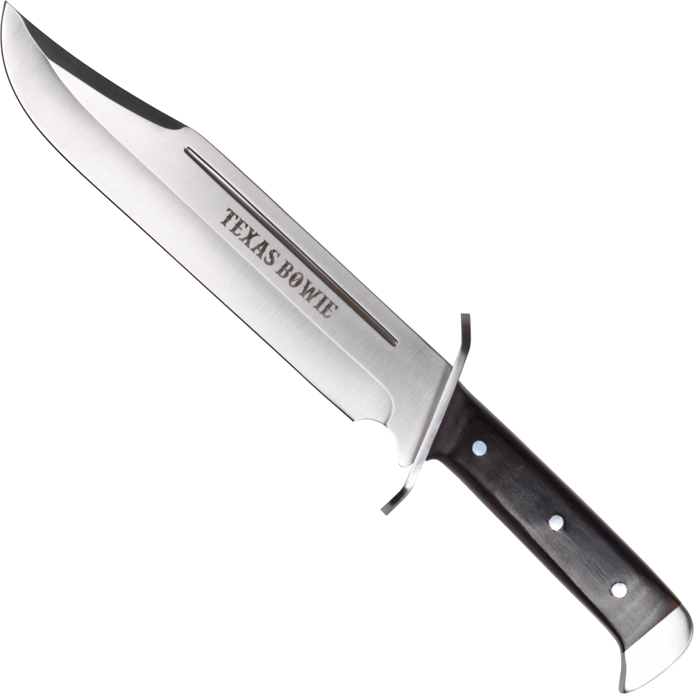Haller Texas Feststehendes Messer mit Pakkaholz Griff