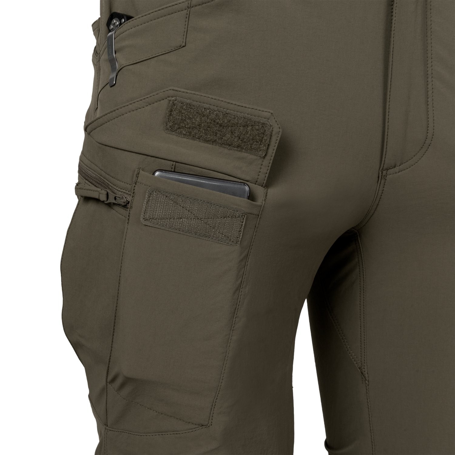 Helikon-Tex Taktische Hose OTP, VersaStretch, earth braun – Bild 5
