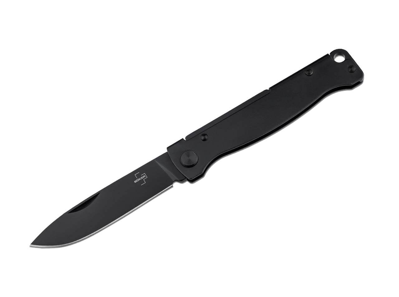 Böker Plus Atlas all Black Taschenmesser mit Hosenclip