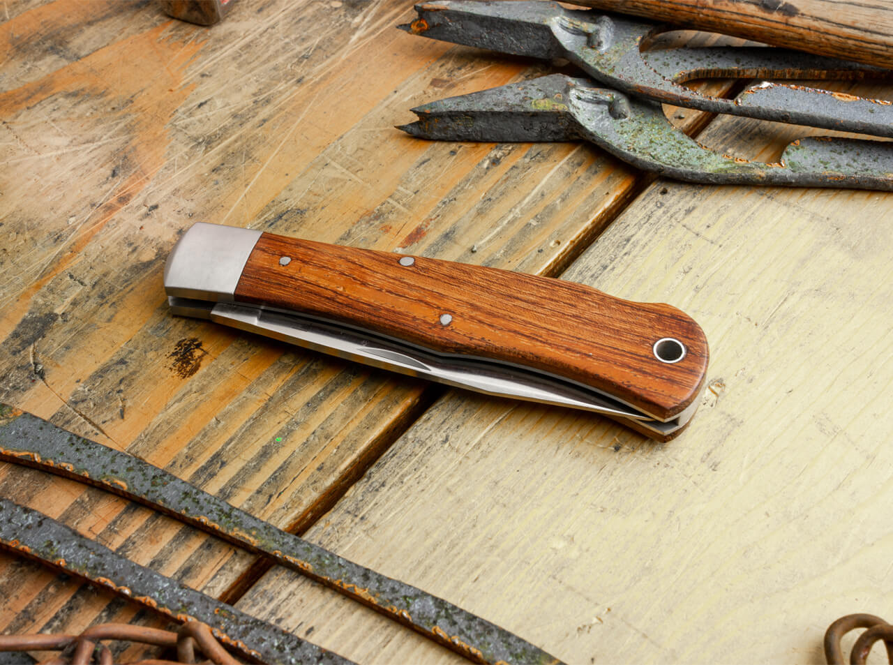 Böker Plus Lockback Bubinga, Taschenmesser, Nagelhau – Bild 4