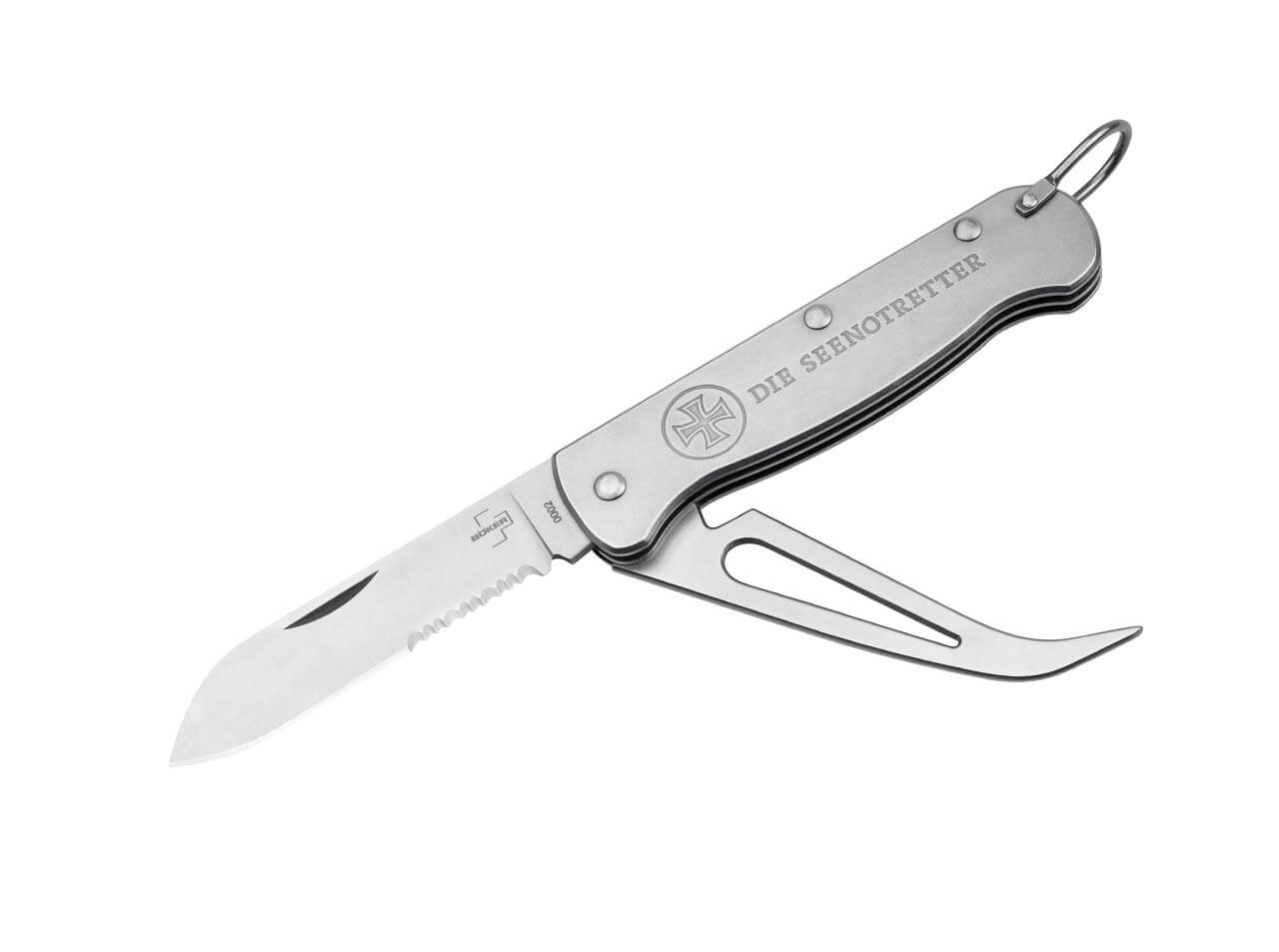 Böker Plus Seenotretter 01, Seglermesser, Taschenmesser