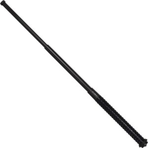 Black Field Teleskopschlagstock mit Gummi-Griff in 79 cm (32")